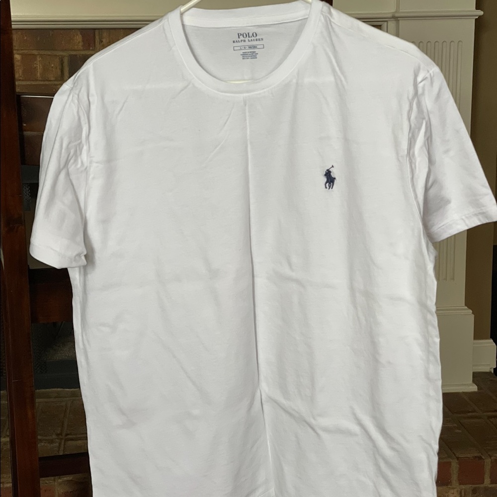 Polo by Ralph Lauren size large white T-shirt